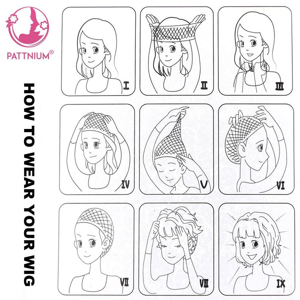 imageKids Brown Wig with Bangs Child Short Brown Bob Wig for Girls Cosplay Party Synthetic Rose Net Daily WearColorful