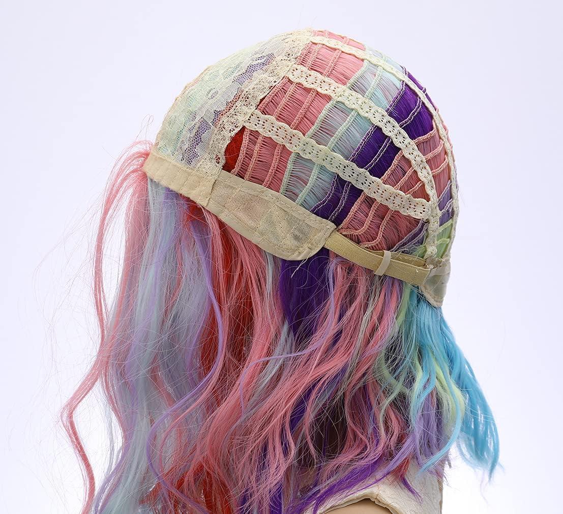 imageKids Flame Fire Wig Child Short Ombre Orange Wig for Girls Cosplay Halloween Party Costume Synthetic WigsMulticolor