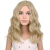imageKids Flame Fire Wig Child Short Ombre Orange Wig for Girls Cosplay Halloween Party Costume Synthetic WigsAsh Blonde