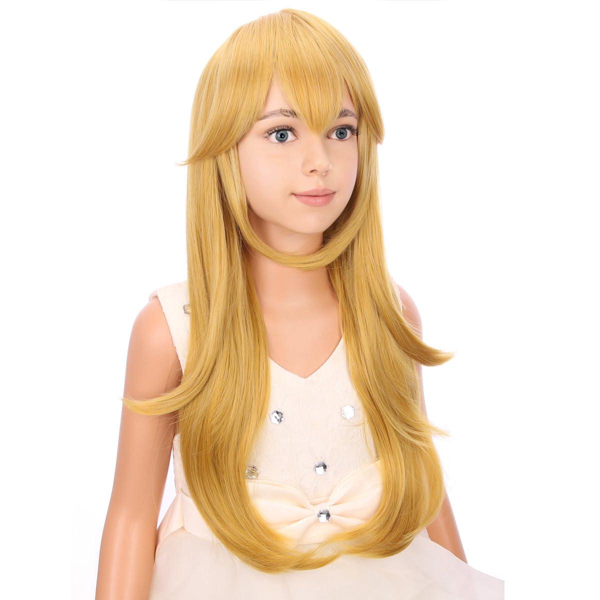 imagePurple Pink Wig Long Wavy Wig Purple and Hot Pink Wigs for Women Heat Resistant Synthetic Hair Womens Costume Cosplay Party WigsGolden