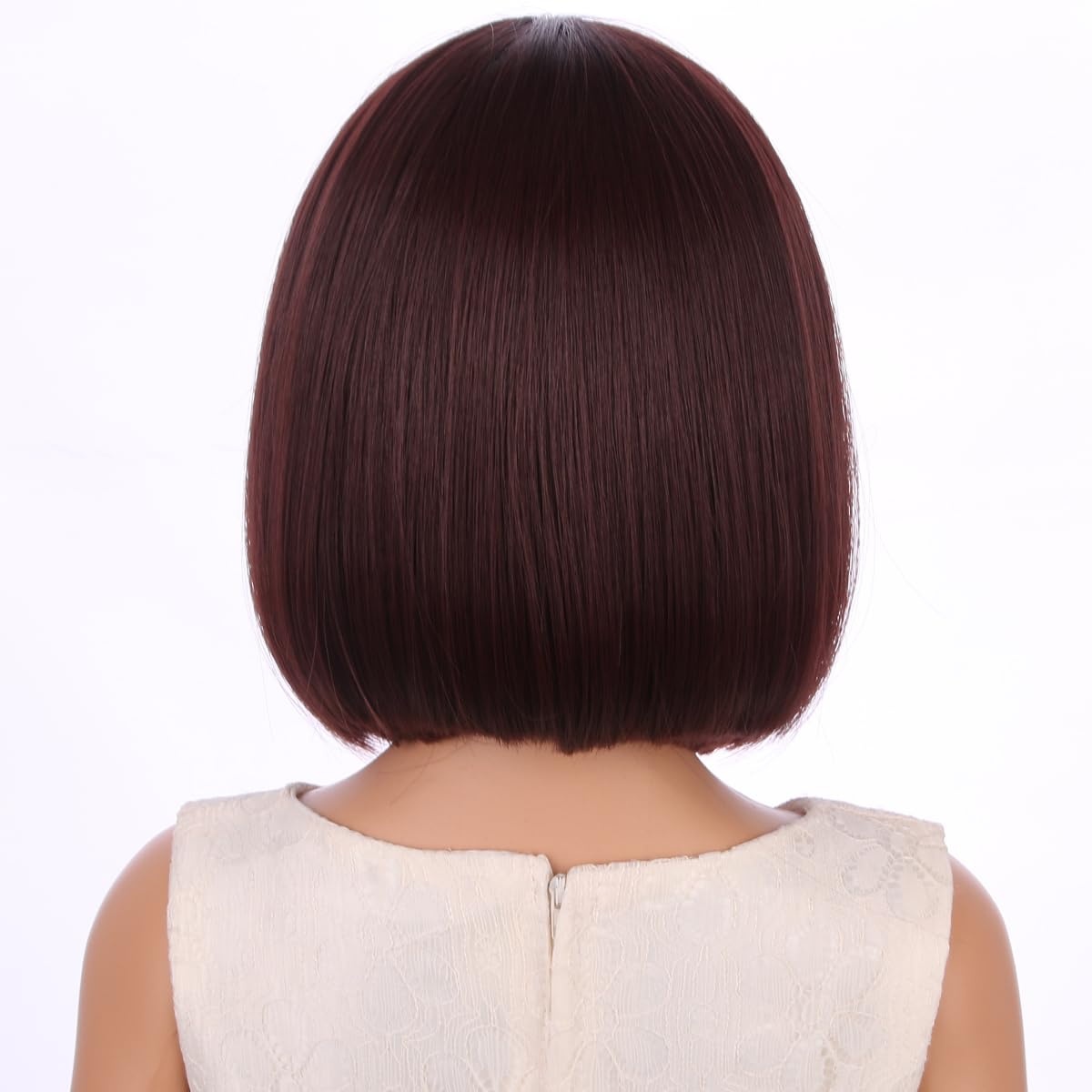 image:imagePATTNIUM Kids Child Ginger Bob Wig Girls Orange Wig Auburn Wigs Cosplay Party Daily Wear Heat Resistant Synthetic WigsBrown