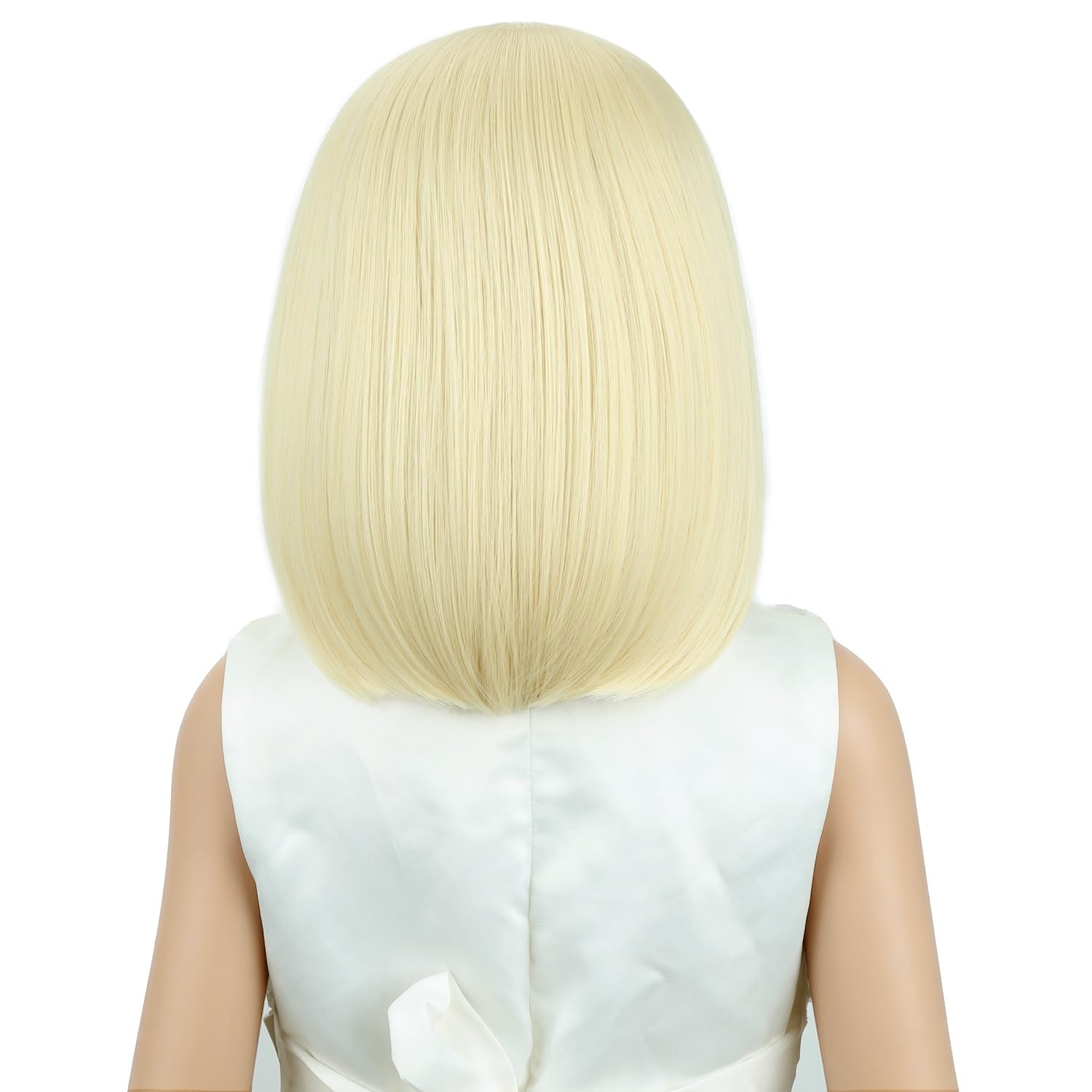 image:imagePATTNIUM Kids Child Ginger Bob Wig Girls Orange Wig Auburn Wigs Cosplay Party Daily Wear Heat Resistant Synthetic WigsLight Blonde