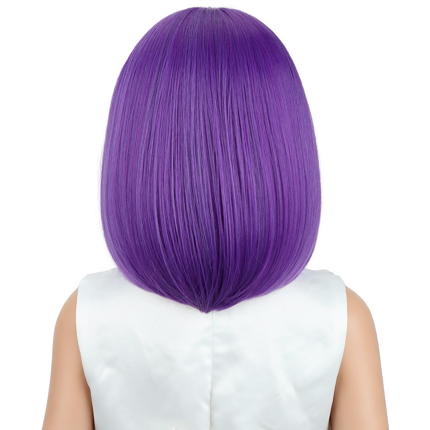 image:imagePATTNIUM Kids Child Ginger Bob Wig Girls Orange Wig Auburn Wigs Cosplay Party Daily Wear Heat Resistant Synthetic WigsPurple