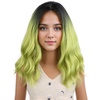 Black Ombre Green