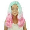 Green White Pink Ombre