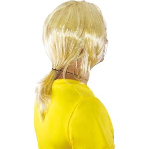 P&rsquo;TIT CLOWN – 84160 – Perruque Brice de Nice – Licence Officielle – Cheveux Synthétiques – Sans Colle – Accessoire Déguisement Surfeur Humoristique – Taille Unique – Blond