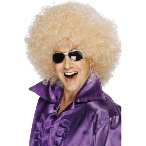 Smiffys Perruque afro, super grosse, blonde Halloween