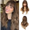 Ombre brun doré