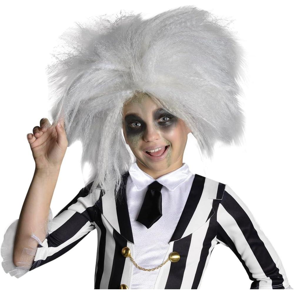 imageRubies officielle Beetlejuice perruque pour enfant  Taille UniqueTaille unique