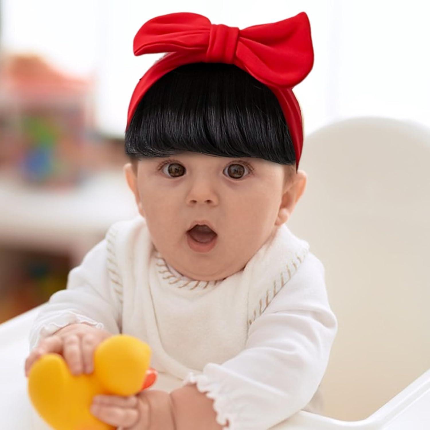 image:imagePerruque pour enfant en bas ge perruques poney avec nuds pour toutpetits postiches de cheveux adapts un usage quotidien accessoires de cheveux lgants pour les sances photo les ftes larouge