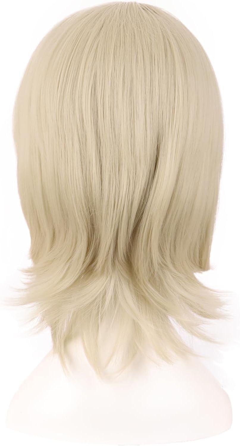 image:imageMapofBeauty 16 Pouces40 cm Synthtique Fibre Shoulder Longueur Cosplay Court Layered Perruques BrunBlond