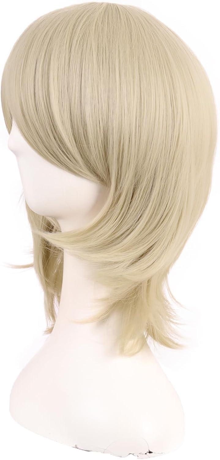 image:imageMapofBeauty 16 Pouces40 cm Synthtique Fibre Shoulder Longueur Cosplay Court Layered Perruques BrunBlond