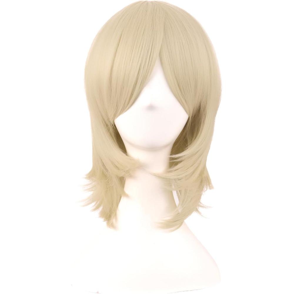 image:imageMapofBeauty 16 Pouces40 cm Synthtique Fibre Shoulder Longueur Cosplay Court Layered Perruques BrunBlond