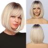 Ombre platine blond