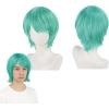 Green male short